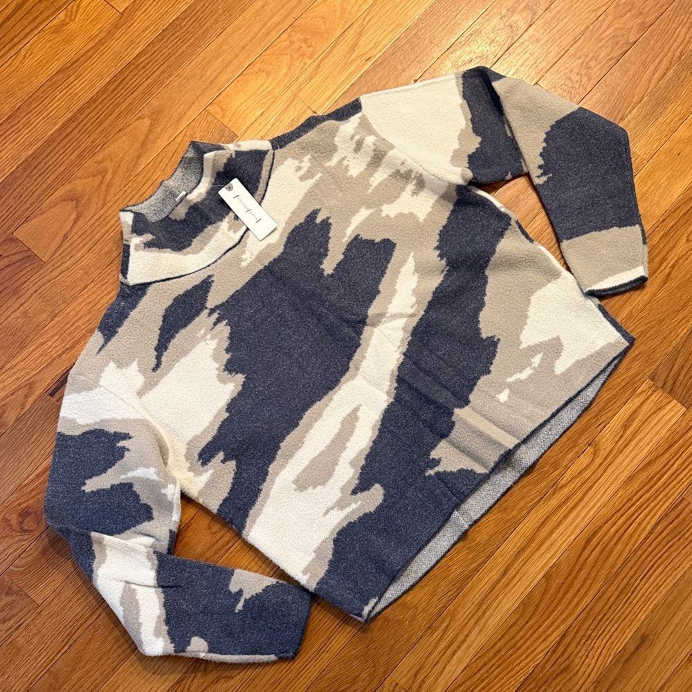 Anthropologie The Carys Mock-Neck Sweater by Maeve - Picture 2 of 4